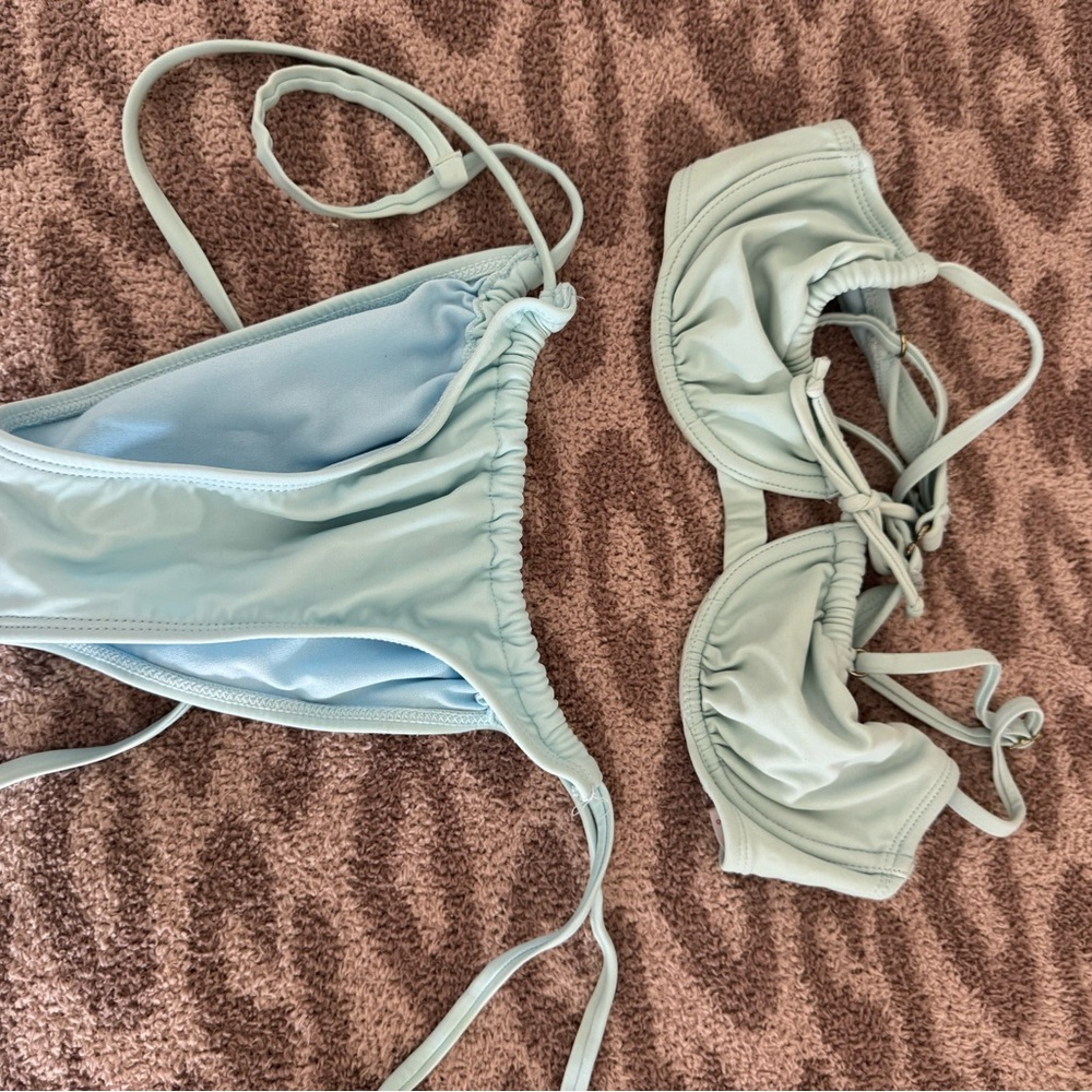Xhilaration Sky Blue Bikini Set